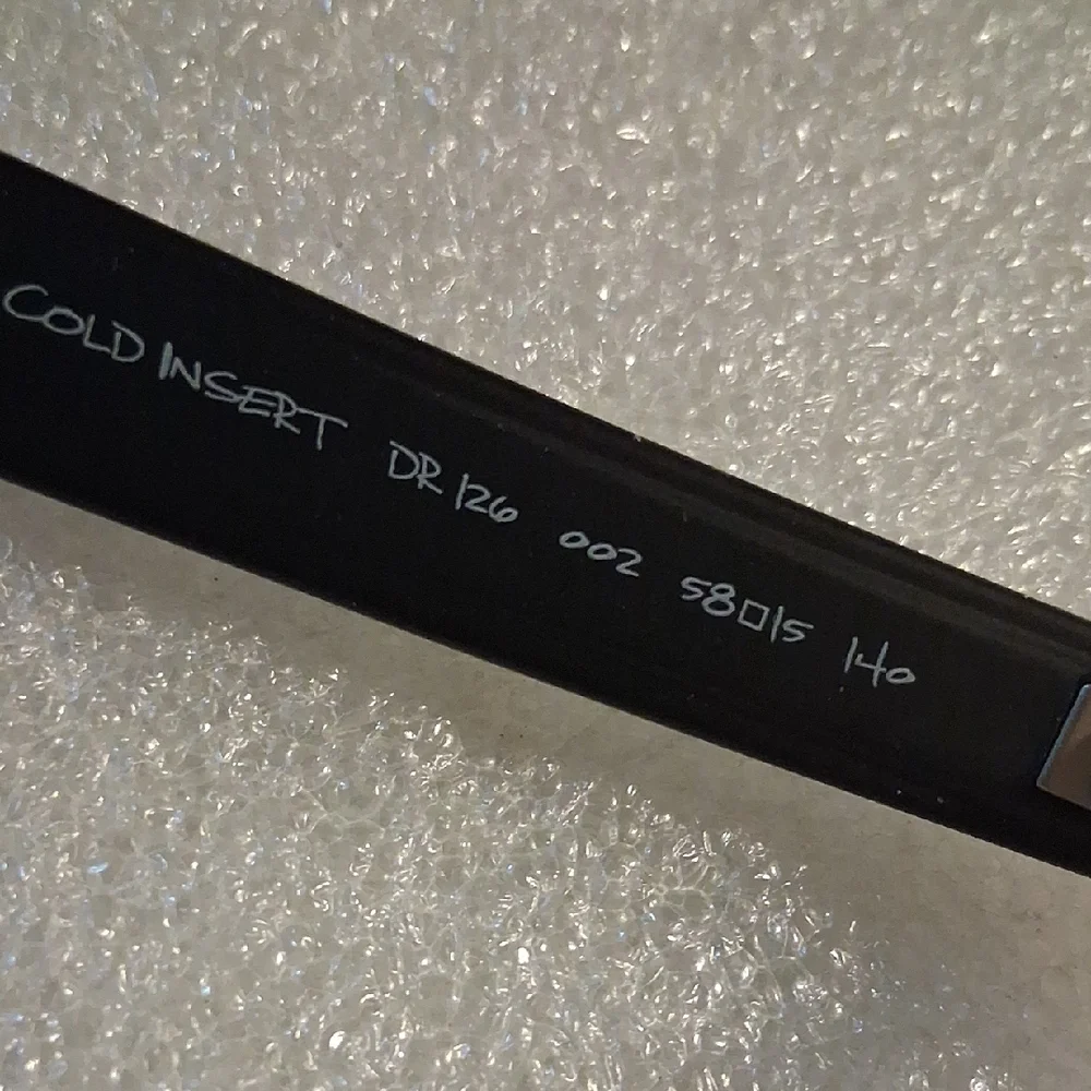 Modern Black Rectangular Glasses - Picture 4 of 8